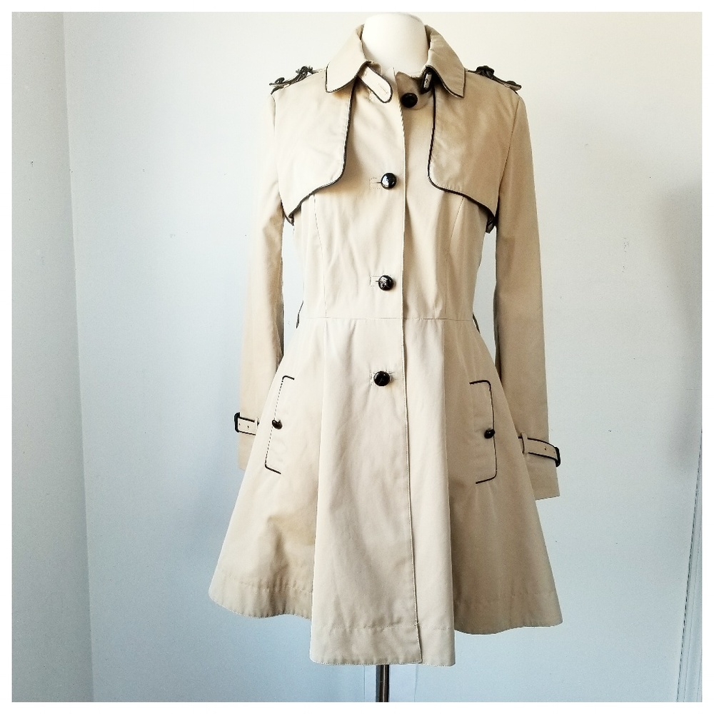TOPSHOP Trench Coat SIZE 10